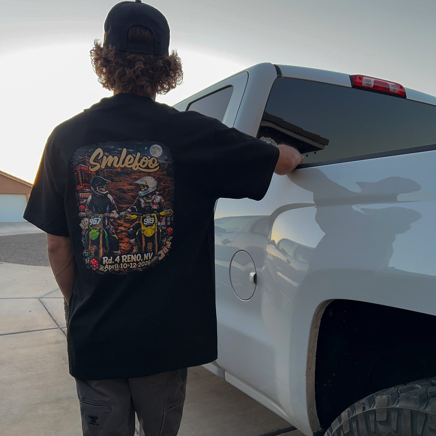 SMLEFOO Reno Rd. 4 Race Support Tee