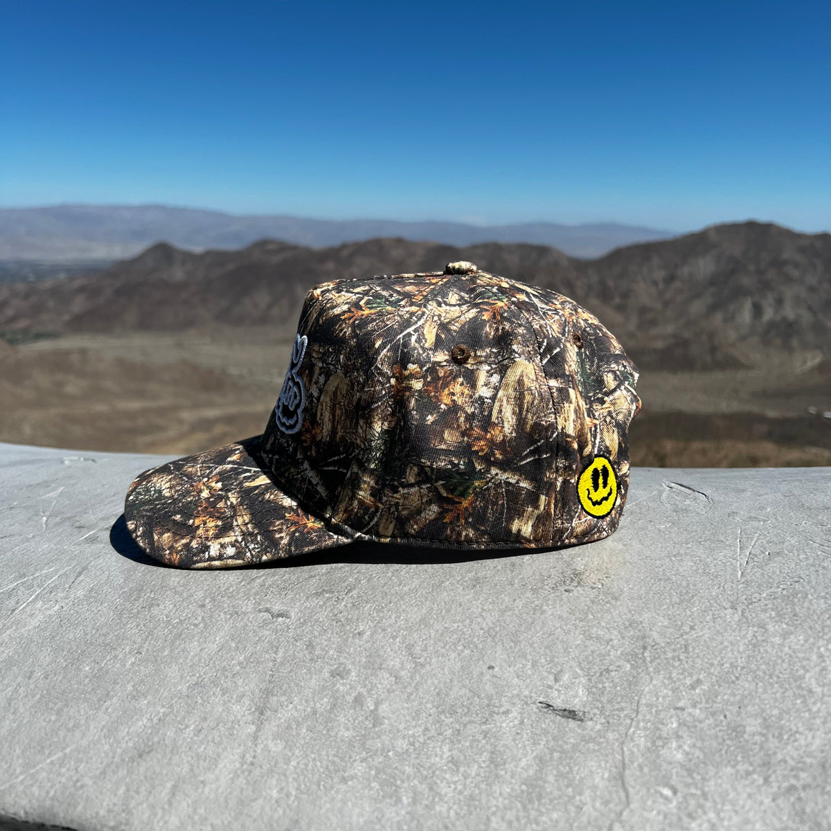 Camo Puff Print Trucker