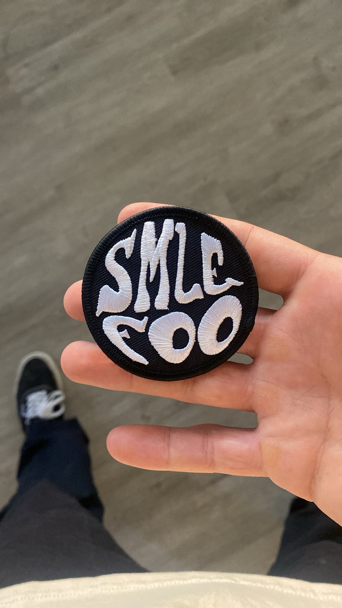 Smfo Sticker Iron-On Embroidered Patch – SMLEFOO